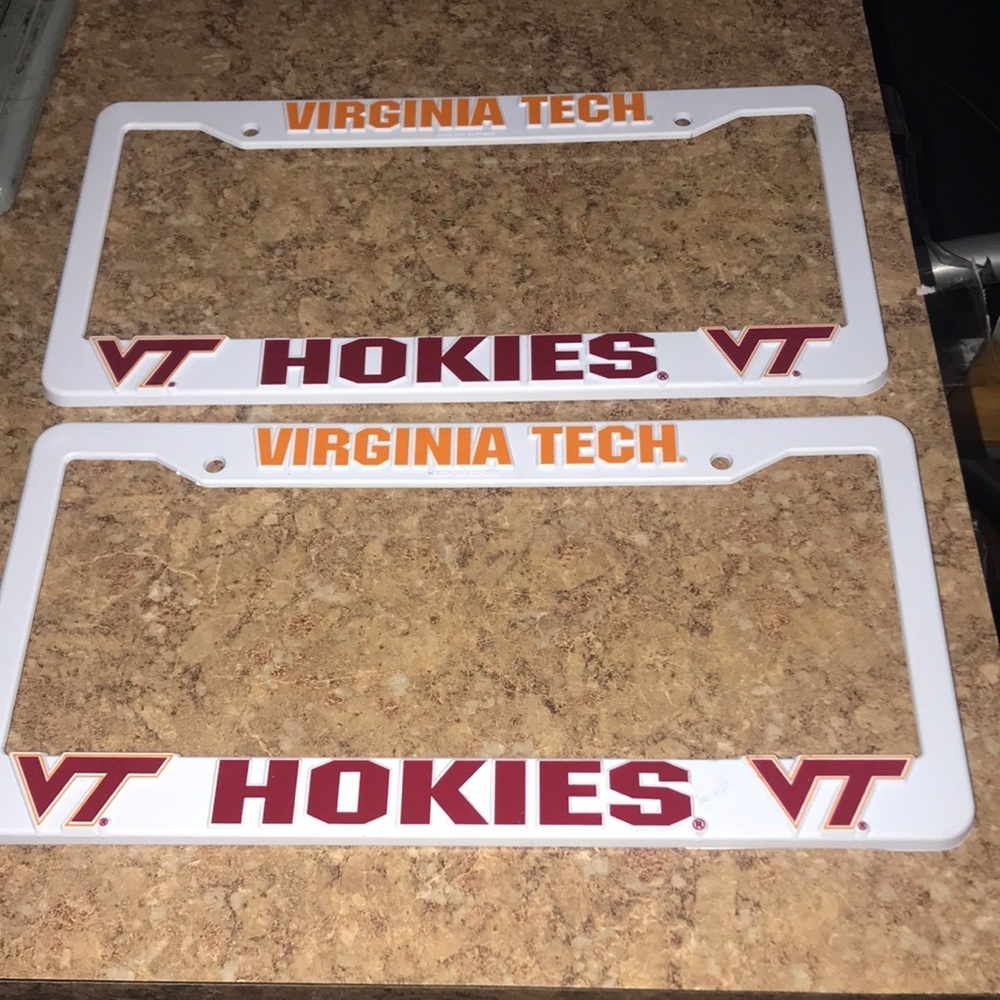 NWT Set/2 VT License Plate Holders